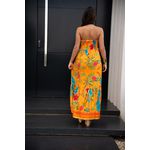 VESTIDO LONGO TALIA LARANJA EST ARARA