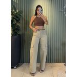 CALÇA CARGO SAMANTA CAQUI