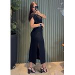 VESTIDO MUSCLE TEE PRETO