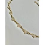 Cinto Corrente de Coração Dourado