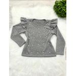 Blusa Lanzinha Cinza