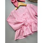 Blusa Bata Rosa