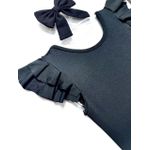 Body Manga Curta Preto