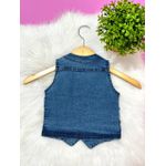 Colete Infantil Jeans