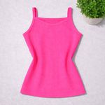 Conjunto Rebeca Regata e Short Alfaiataria Rosa