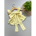 Conjunto Peplum Amarelo