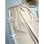 Conjunto Juvenil Laço Bege