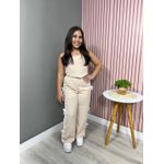 Conjunto Juvenil Laço Bege