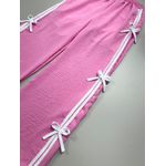 Conjunto Juvenil Laço Rosa