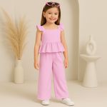 Conjunto Peplum Rosa