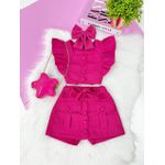 Conjunto Viscolinho Pink