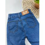 Calça Flare Jeans Com Lycra