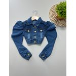 Jaqueta Jeans Cropped Infantil