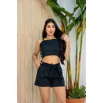 Conjunto Juvenil Cropped + Short Thamires