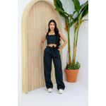 Conjunto Juvenil Cropped + Calça Pantalona Priscila 