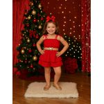 Macaquinho Vestido Com Cinto 