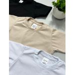 Camiseta Basica Masculina Bege