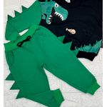 Conjunto Moletom Dino Preto