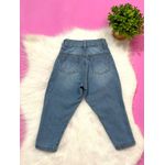 Calça jeans Claro infantil Menina premium Modelo Mom 