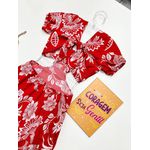 Vestido Juvenil Vermelho