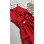 Vestido Mullet Vermelho