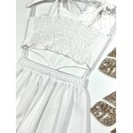 Vestido Recorte Branco