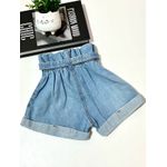 Short Infantil jeans clochard