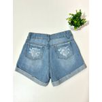 Short Jeans Feminino Juvenil