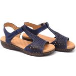 Sandalia Feminina Muito Confortravel Marinho