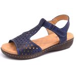 Sandalia Feminina Muito Confortravel Marinho