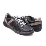 Sapatenis Casual Masculino Isttony Confort Preto
