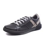 Sapatenis Casual Masculino Isttony Confort Preto