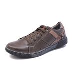Sapatenis Casual Masculino Isttony Confort Café