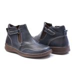 Bota Feminina de Cano Baixo Isttony Confort Marinho