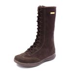 Bota Feminina Cano Longo Isttony Camurça Café