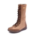 Bota Feminina Cano Longo Isttony Camurça Taupe