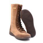 Bota Feminina Cano Longo Isttony Camurça Taupe