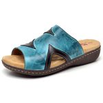 Sandalia Babuche Conforto Isttony Azul 220