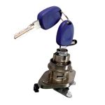 Cilindro Botao Com Chave Porta Traseira Fiorino 2004 ATÉ 2007