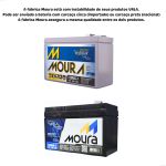 BATERIA ESTACIONARIA NOBREAK 12V 7A MVA7 MOURA