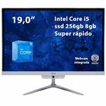 COMPUTADOR ALL IN ONE 19" I5 8GB SSD 256GB K2 BRANCO ITAL