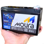 BATERIA ESTACIONARIA NOBREAK 12V 9A MVA9 MOURA