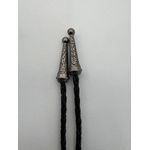 Colar Country Gravata Baladeiros Cavalo Prata Velha