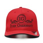 Boné Ivan Ghermany Vermelho Com Bordado Preto