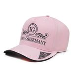 Boné Ivan Ghermany Rosa Com Bordado Preto