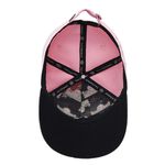 Boné Ivan Ghermany Rosa Com Bordado Preto