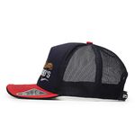 Boné Baladeiros Copa Alta Estilo Trucker Ou Americano Marinho