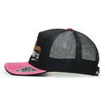 Boné Baladeiros Copa Alta Estilo Trucker Ou Americano Preto