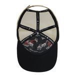 Boné Baladeiros Copa Alta Estilo Trucker Ou Americano Preto