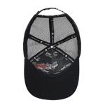 Boné Baladeiros Copa Alta Estilo Trucker Ou Americano Preto 